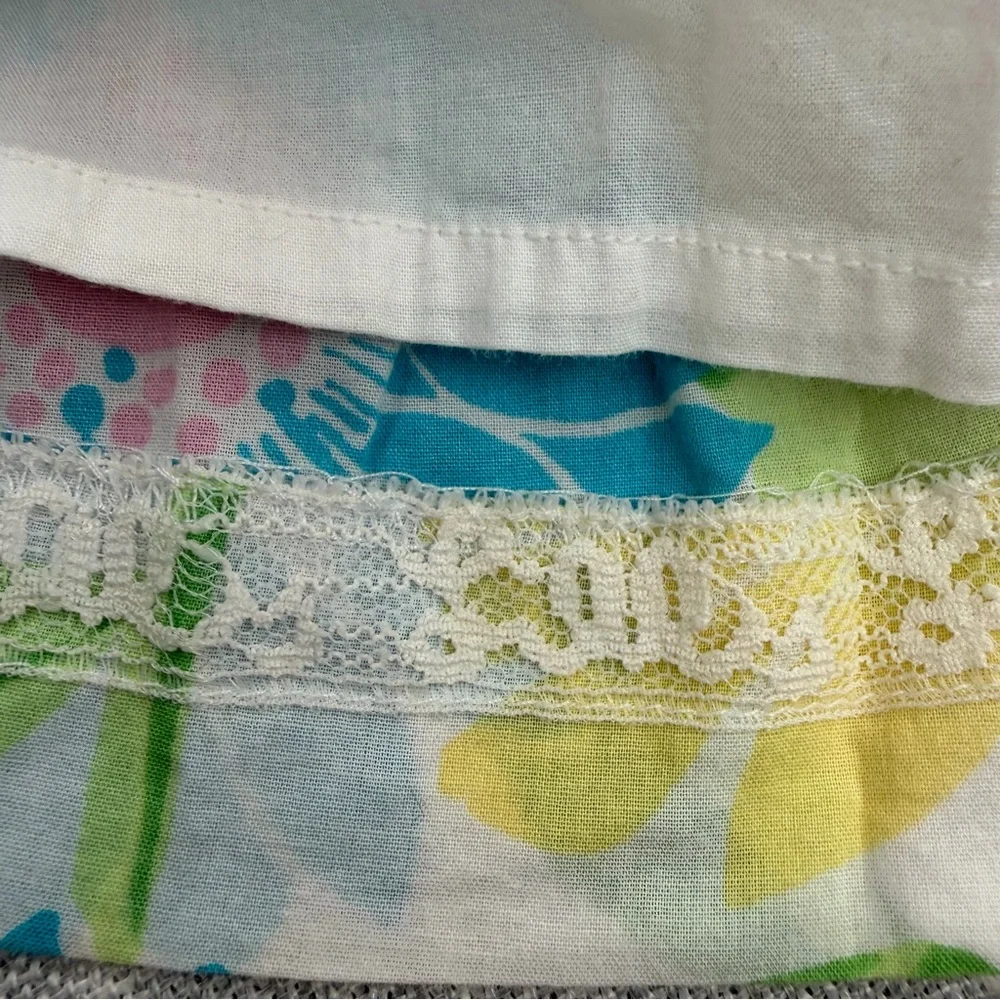 Lilly Pulitzer White Label 12-18 Months Floral Dress Bloomer Cabana Floral Derby